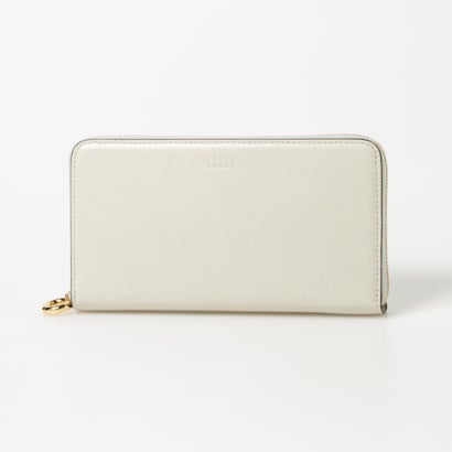 ペレボルサ PELLE BORSA ミニラウンドウォレット （アイボリー）