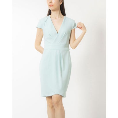 リナシメント RINASCIMENTO タックデザインチューリップヘムワンピース （Acqua Verde）
