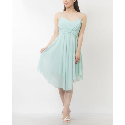 リナシメント RINASCIMENTO キャミフレアシフォンワンピース （Acqua Verde）