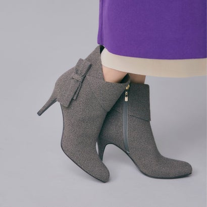 セヴン トゥエルヴ サーティ SEVEN TWELVE THIRTY LovelyWalk リボンファブリックショートブーツ （オーク）