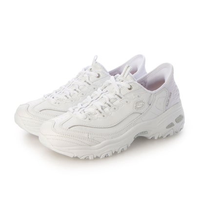 スケッチャーズ SKECHERS レディース スニーカー スリップインズ SLIP-INS D\u0027LITES  - NEW SCENE 150031 （白いこと）