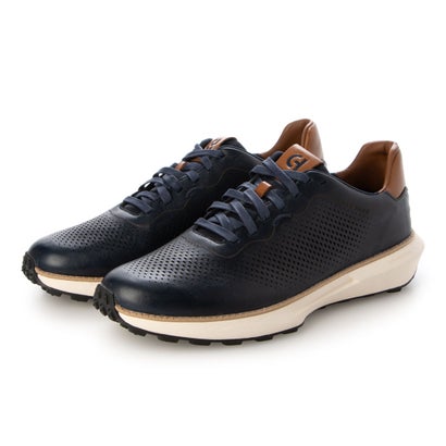 コール ハーン COLE HAAN グランドプロ アッシュランド レーザーパーフ スニーカー mens （ネイビーブレザー/ブリティッシュタン/アイボリー）