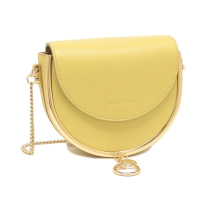 シーバイクロエ See By Chloe ショルダーバッグ マラ イエロー レディース SEE BY CHLOE CHS24USA57E41 35T （RUSSETGREEN）