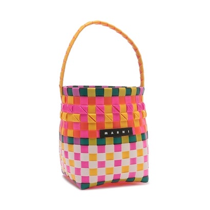 マルニ MARNI かごバッグ オレンジ レディース MARNI M00332M00I WMW62F 0M340 （LIGHTCANDYPINK）