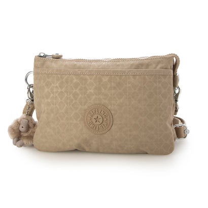 ラドヤード・キプリング Kipling RIRI クロスボディバッグ、旅行添え物 （Sign Beige Emb）