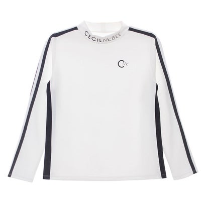 セシルマクビーグリーン CECIL McBEE green 2本ラインモックネック (WH)|LOCOMALL(ロコンド公式ストア)