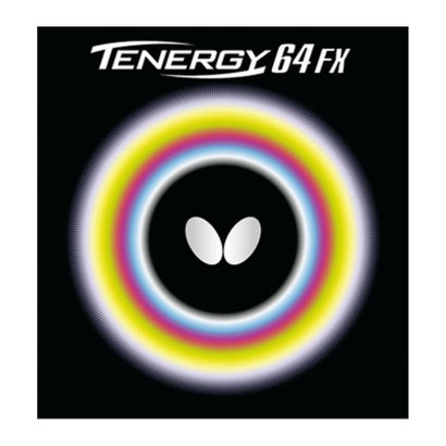 バタフライ BUTTERFLY バタフライ Butterfly 卓球 テナジー64FX 卓球 ラバー 裏ソフト ハイテンション スピ （ブラック）