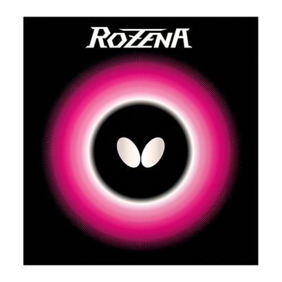 バタフライ BUTTERFLY バタフライ Butterfly 卓球 ロゼナ ラバー 裏ソフト ハイテンション 高性能 ロゼナ 使 （ブラック）