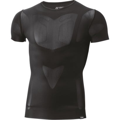 ヨネックス YONEX Yonex ヨネックス 機能インナー ユニVネック半袖シャツ STBA1022 （ブラック）