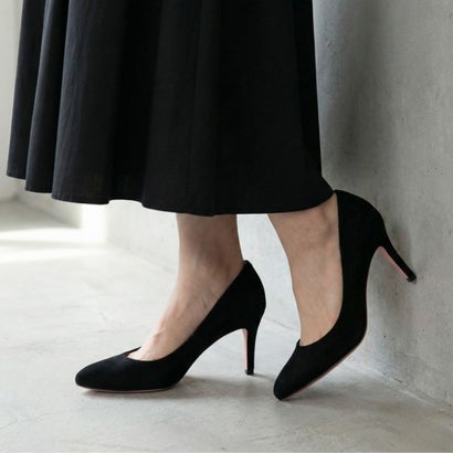 セヴン トゥエルヴ サーティ SEVEN TWELVE THIRTY LovelyWalk スポンジ入りパンプス （ブラックスエード）