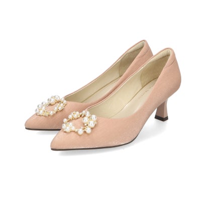 ミッシュマッシュ MISCH MASCH サークルパールモチーフパンプス/MOR101 （PINK）