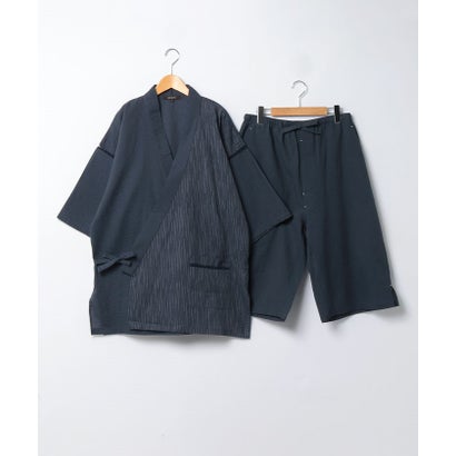 コムサメン COMME CA MEN コムサメン 無地＆ストライプ柄 甚平 （コン）