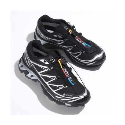 サロモン SALOMON SALOMON スニーカー XTー6 GTX GOREーTEX ローカット (Black/Black/Ftw-Silver)