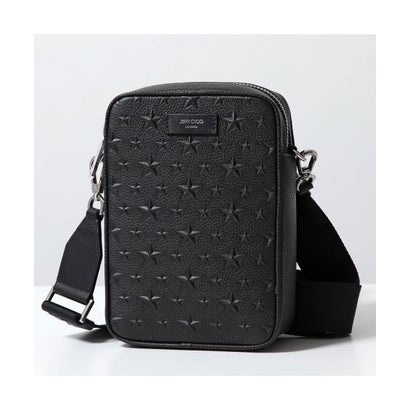 Jimmy Choo ブラック メッセンジャーバッグ Jimmy Choo ブラック メッセンジャーバッグ