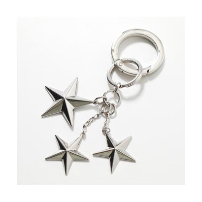 ジミー チュー JIMMY CHOO Jimmy Choo キーリング WESTLEY MTL バッグチャーム (SILVER/シルバー)|LOCOMALL(ロコンド公式ストア)