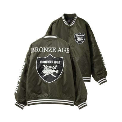 マックハウス Mac-House BRONZE AGE ブロンズエイジ スタジアムジャケット 2R5ー62956 （カーキ）｜LOCOMALL（ロコンド公式ストア）