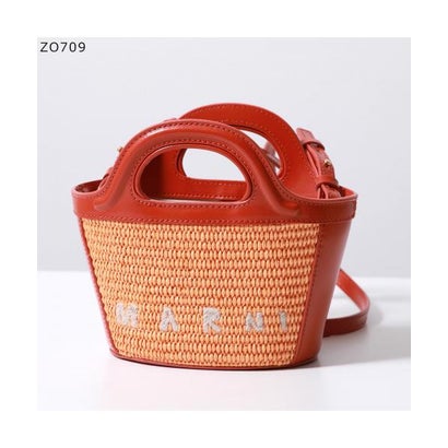 マルニ MARNI MARNI ショルダーバッグ BMMP0067Q0 P3860 TROPICALIA かご （ZO709/ダークオレンジ他）