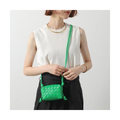 ボッテガヴェネタ BOTTEGA VENETA BOTTEGA VENETA バッグ キャンディー ループ 730832 V1G11 （3722/PARAKEET-GOLD）