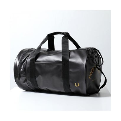 フレッドペリー FRED PERRY FRED PERRY ボストンバッグL7260 TONAL CLASSIC BARREL BAG （774/BLACK/GOLD/ブラック）