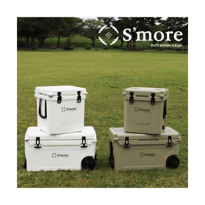 スモア S'more 【Smore】Becool cooler box33 クーラーボックス 大型 31L/33QT 31リットル (ベージュ)