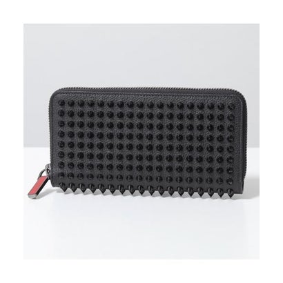 クリスチャン ルブタン Christian Louboutin Christian Louboutin 長銭入れ M PANETTONE SPIKES 1165044 （コマーシャル53/BLACK-BLACK）
