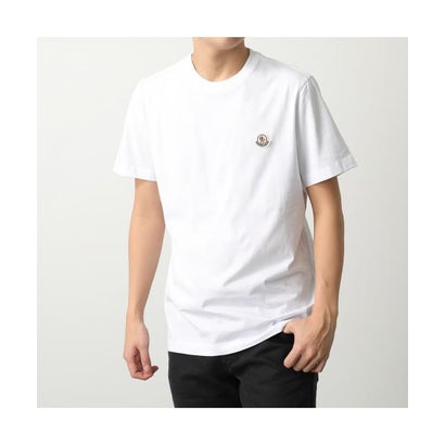 モンクレール MONCLER MONCLER 半袖 Tシャツ【1枚単品】8C00025 829H8 （001/ホワイト）