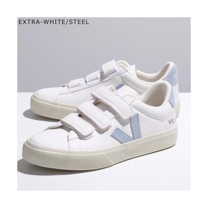 ヴェジャ VEJA VEJA スニーカー RECIFE LOGO CHROMEFREE レザー （WHITE/STEEL/ライトブルー）