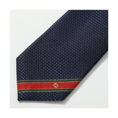 グッチ GUCCI GUCCI ネクタイ 643945 4E002 GGロゴ ジャガード (4174/ネイビー×レッド)|LOCOMALL(ロコンド公式ストア)
