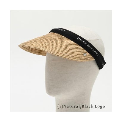 ヘレンカミンスキー HELEN KAMINSKI HELEN KAMINSKI 帽子 Bianca サンバイザー （(1)Natural/Black-Logo）