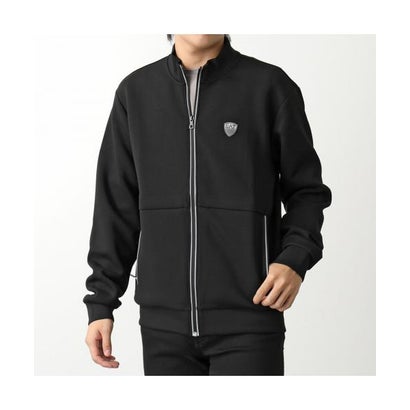 美品 XL✨EMPORIO ARMANI トラックジャケット EA7 ロゴ 黒 EA7 EMPORIO ARMANI エアセッテ エンポリオアルマーニ トラック