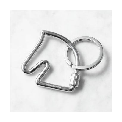 エルメス Hermes HERMES キーリング Cheval シュバル キーホルダー （シルバー）｜LOCOMALL（ロコンド公式ストア）