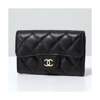 シャネル CHANEL CHANEL 歌留多容れもの AP0214 MATELASSE マトラッセ （Y01864-C3906/BKGD-キャビア）