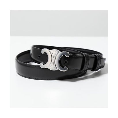 セリーヌ CELINE CELINE ベルト TRIOMPHE BELT トリオンフ 45AKA3A01 （38SI/Black-ブラック）｜LOCOMALL（ロコンド公式ストア）