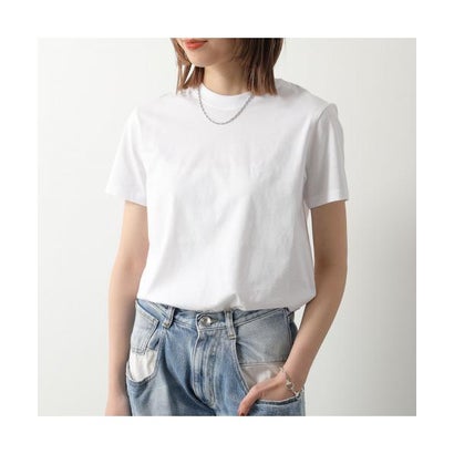 アミパリス Ami Paris ami paris Tシャツ UTS003.724 半袖 ハートロゴ （100/BLANC-ホワイト）