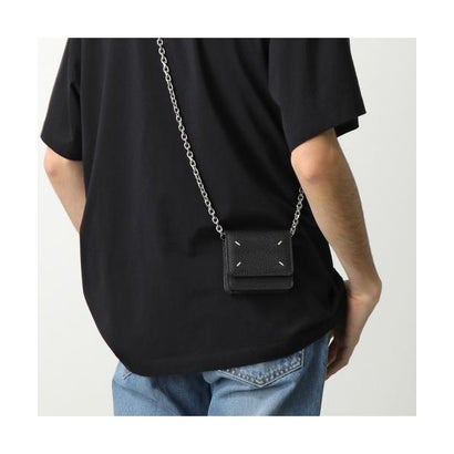 棲み家 マルジェラ MAISON MARGIELA MAISON MARGIELA 11 チェーンウォレット SA3UI0009 P4455 （T8013/黒いこと）