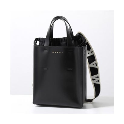 マルニ MARNI MARNI トートバッグ MUSEO MINI SHMP0039U1 LV639 （00N99/ブラック）｜LOCOMALL（ロコンド公式ストア） 93,940円