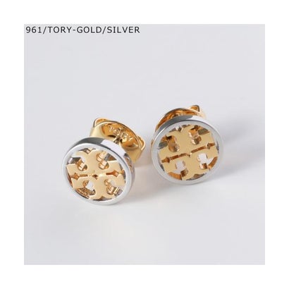 トリーバーチ TORY BURCH トリーバーチ 11165518 Brass アイコン ピアス 720/GOLD （961/TORY-GOLD/SILVER）｜LOCOMALL（ロコンド公式ストア）