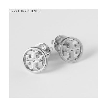 トリーバーチ TORY BURCH トリーバーチ 11165518 Brass アイコン ピアス 720/GOLD （022/TORY-SILVERシルバー）｜LOCOMALL（ロコンド公式ストア）