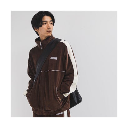 マックハウス Mac-House VISION STREET WEAR ヴィジョンストリートウェア ベロアトラックジャケット 3705013ーEC (ブラウン)|LOCOMALL(ロコンド公式ストア)