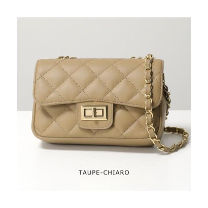 オウレンティ AULENTTI AULENTTI ショルダーバッグ CECILE SA キルティング （TAUPE-CHIARO/ベージュ） バッグ-レディースバッグ