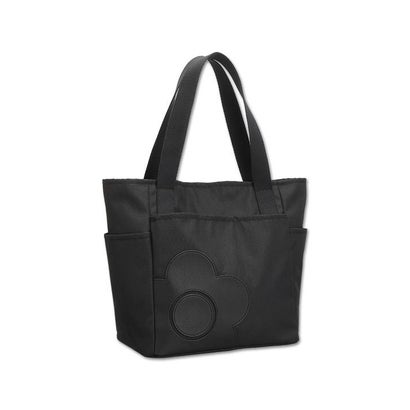 マリークワント MARY QUANT デイジーシンプルポケット2 トート （黒いこと）