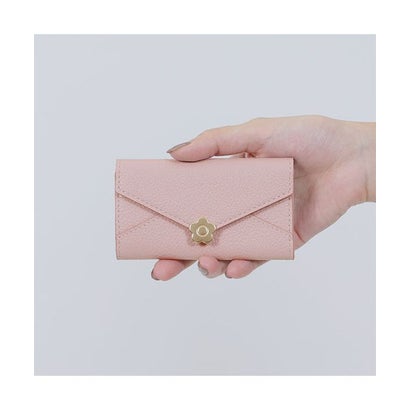 マリークワント MARY QUANT シーリングデイジーレターキーケース （ピンク）