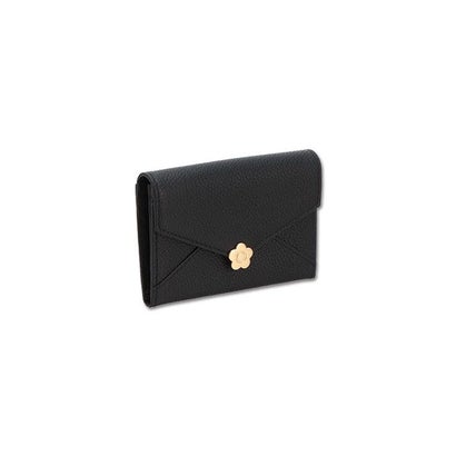 マリークワント MARY QUANT シーリングデイジーレター カードケース （ブラック）