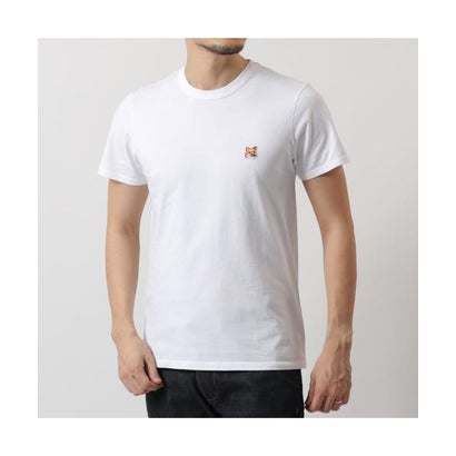 メゾンキツネ MAISON KITSUNE MAISON KITSUNE プルオーバー LM00104KJ0008 半袖 カットソー  （WHITE/白いこと）