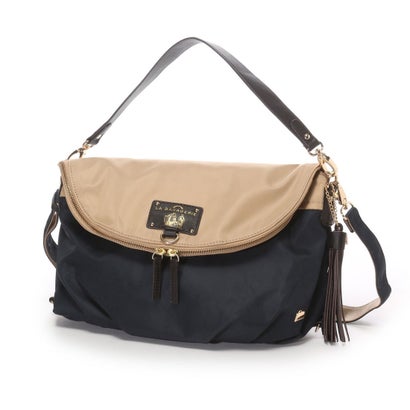 ラ バガジェリー LA BAGAGERIE ウォータープルーフナイロン 3wayバッグ （BEIGE×NAVY）