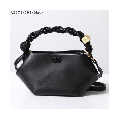 ガニー GANNI GANNI ショルダーバッグ Bou Bag Mini ハンドバッグ （A5379/099/Black）