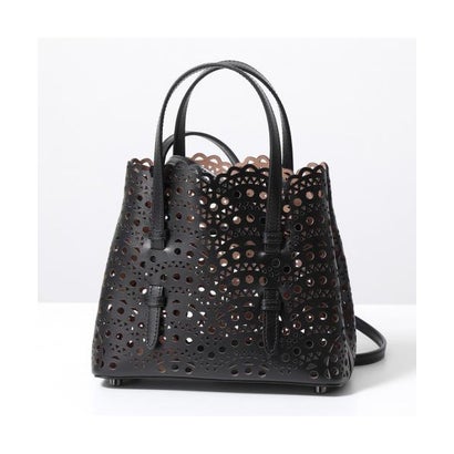 アライア ALA?A ALAIA ショルダーバッグ MINA 25 ミナ AA1S06725C0A44 （999/NOIR/黒いこと） バッグ-バッグ・小物・ブランド雑貨