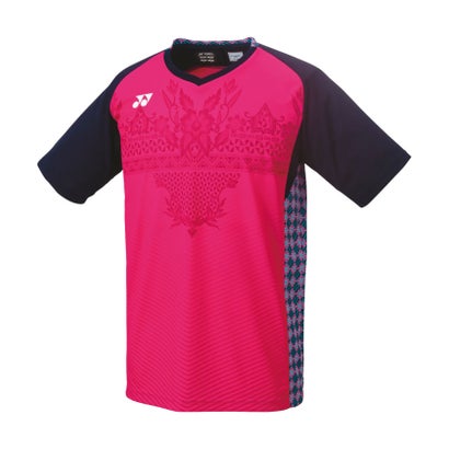 ヨネックス YONEX Yonex ヨネックス バドミントン メンズゲームシャツ フィットスタイル シャツ UVカッ （ロ-ズピンク）