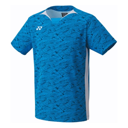 ヨネックス YONEX Yonex ヨネックス テニス メンズゲームシャツ フィットスタイル シャツ ウェア トッ （ブルー）