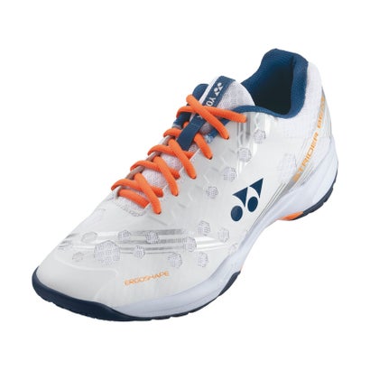 ヨネックス YONEX Yonex ヨネックス バドミントン パワークッション ストライダービート シューズ 靴 ロ （ホワイト/オレンジ）｜LOCOMALL（ロコンド公式ストア）